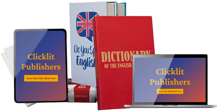 Books and devices showcasing published work